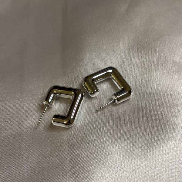 Silver Minimalist Earrings