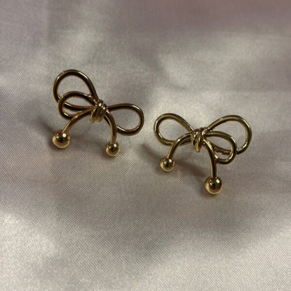 Elegant Bow Earings - Image 3