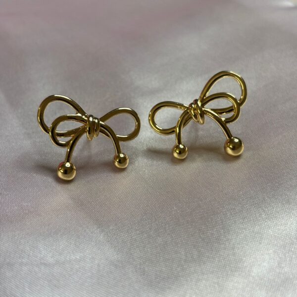 Elegant Bow Earings - Image 2